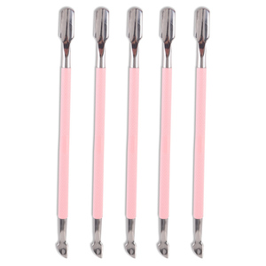 Outil de soin des ongles professionnel en acier inoxydable pour ongles incarnés avec étiquette personnalisée, repousse-cuticules de qualité supérieure - Product Image 3