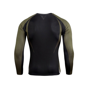 Rashguard de compression personnalisé de bonne qualité pour MMA, style tendance, impression personnalisée, ensemble de compression en promotion - Product Image 5