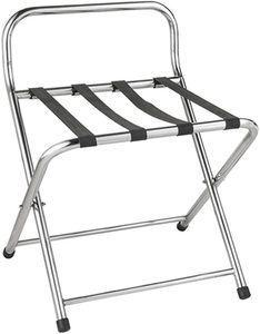 Porte-bagages en acier inoxydable couleur argent avec poignée, qualité exclusive, vente en gros - Product Image 6