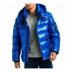 Vente en gros 2026 – Manteau d'hiver personnalisé OEM, doudoune oversize matelassée pour homme avec col montant, idéal pour l'extérieur - Product Image 3