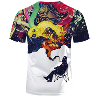 Camiseta de Punto Sólida con Estampado Gráfico para Hombre, 100% Algodón, Corte Regular, Logotipo Personalizado, Ropa Casual de Moda, Transpirable y de Secado Rápido