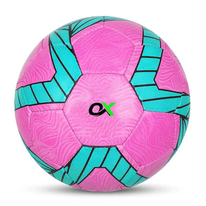 Oxva Industries Hot Selling Products <b>Machine</b> Stitch Leather Soccer <b>Ball</b> 100% Good Quality Multi Colors Team Training Soccer <b>ball</b> - Product Image 1