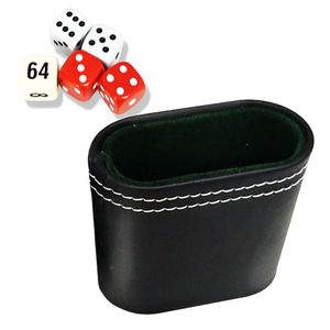 Vaso para Dados Clásico Moldeado a Mano Profesional de Cuero PU para Adultos y Bares - Product Image 3