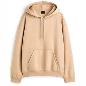 Nouvel arrivage : Sweat à capuche unisexe à manches longues en coton mélangé, séchage rapide et confortable, poids moyen, faible MOQ, production rapide - Product Image 1