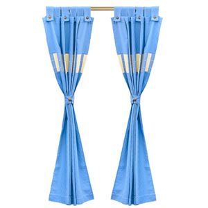 Rideaux de douche avec motif imprimé Rideau de douche noir et blanc au prix le moins cher en Inde - Product Image 5