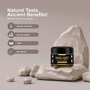 Shilajit de l'Himalaya 100% Pur et Naturel, Résine Noire Brillante 30g/50g, Compléments Végétaux Personnalisables en Marque Blanche, Échantillon Gratuit - Product Image 4