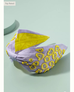 Accessoires de cheveux mignons et élégants pour femmes, avec broderie multi-main et perles en verre, collection 2026 - Product Image 5