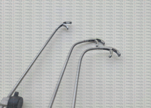 Juego de 3 Pinzas de Alta Calidad de Acero Inoxidable para Cirugía ENT: Pinzas para Hipofisectomía, Sinusitis, Polipos y Antrum - Product Image 2