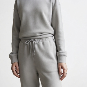 Pantalones de Hombre de Alta Calidad, Ecológicos, de Felpa Francesa de 300 g/m², con Spandex y Poliéster, Cierre con Cordón, Corte Holgado, para Invierno - Product Image 5