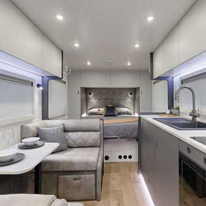 4x4 Expedition Off Road Caravan Camper Travel <b>Trailer</b> RV Mobile Home with Kitchen Bathroom Sleeping Space Touring Unit - Product Image 2