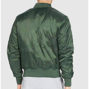 Blouson bomber homme uni, facile à porter, léger et chaud, idéal pour un style décontracté, les voyages et l'usage quotidien. - Product Image 4