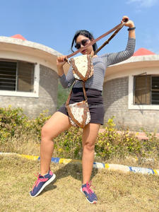 Nouveau Style occidental cheveux sur cacher fourrure cuir sacs à bandoulière de haute qualité à la mode véritable fourrure de vachette cuir fronde côté sac à main - Product Image 2