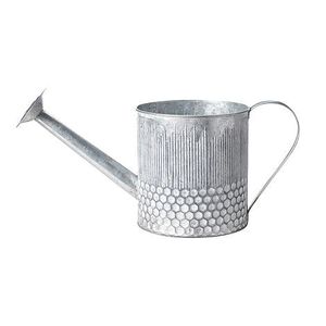 Arrosoir en métal élégant pour le jardinage domestique, bec long pour un versement précis, poignée ergonomique, résistant à la rouille, finition durable - Product Image 1