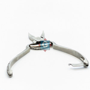 Coupe-ongles en acier inoxydable, ouverture de mâchoire large de 12,5 mm, lame droite durable, pointe pointue, professionnel pour les doigts, adulte - Product Image 1