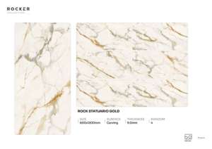 Azulejo de Porcelana Moderno con Relieve, 600x1200mm, 60x120cm, 24x48 Pulgadas, Formato Grande, Superficie Decorativa para Paredes y Pisos Elegantes - Product Image 5