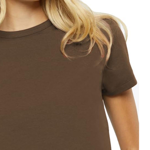 Tops Cortos de Verano para Mujer, Ecológicos, Transpirables, de Secado Rápido, con Cuello Alto, Elegantes, de Corte Regular, Cómodos, con Logotipo Personalizado - Product Image 5