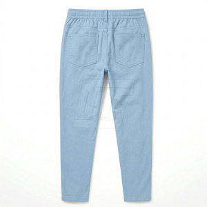Pantalon homme flexible en tissu respirant, coupe confortable, idéal pour le quotidien, le bureau, le style décontracté - Product Image 2