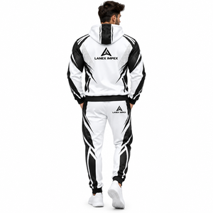 Wholesale Custom Sublimation <b>Tracksuit</b> for Sports Teams Personalized Training Jacket and Pants Set Breathable Athletic Sports - Product Image 4