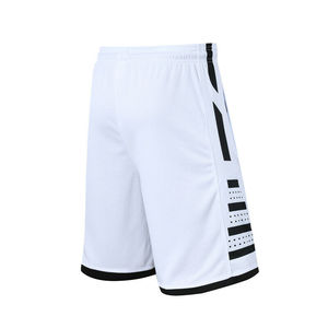 Shorts de sport pour hommes personnalisés en maille 100 % polyester à séchage rapide pour la course, le basketball, le streetwear et le fitness – Écologiques et sublimés - Product Image 5