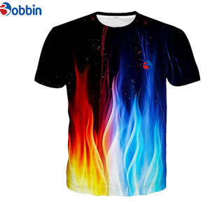 Camisetas Personalizadas con Logotipo Sublimado, Fabricante de Camisetas con Impresión Sublimada Completa, Impresión 3D en Spandex/Poliéster de Manga Corta - Product Image 1