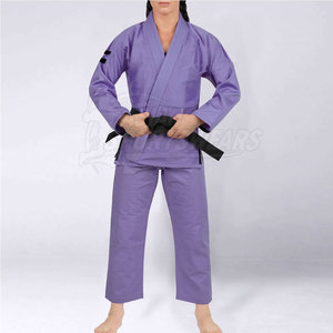 ชุดยิวยิตสู BJJ สวมใส่สบาย ระบายอากาศได้ดี เหมาะสำหรับการแข่งขัน  โลโก้ด้านหน้า ผ้าฝ้าย 100% แห้งเร็วและทนทาน - Product Image 2