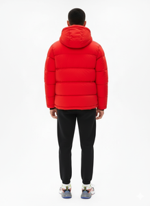 Veste bomber d'hiver décontractée en toile grande taille imperméable et écologique pour homme avec fermeture éclair – Vente en gros – Coupe-vent – Promotion - Product Image 2