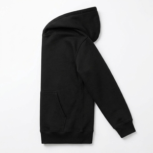 Sweat à capuche noir personnalisé renforcé pour la sécurité en moto en hiver avec doublure en polaire 100% coton de haute qualité en provenance du Pakistan - Product Image 3
