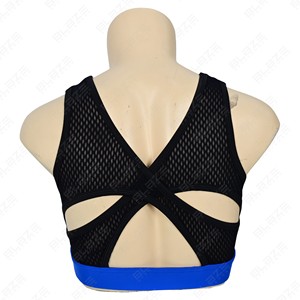 Sujetador Deportivo Personalizado de Talla Grande, Ecológico, Elástico en Cuatro Direcciones, Transpirable, que Absorbe la Humedad, sin Espalda, Corto, con Soporte Alto y sin Costuras - Product Image 4