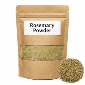 Polvo de Hoja de Romero Natural Más Vendido, Polvo Herbal de Rosmarinus Officinalis Molido Fino para el Cuidado del Cabello y Apoyo al Crecimiento Capilar - Product Image 1