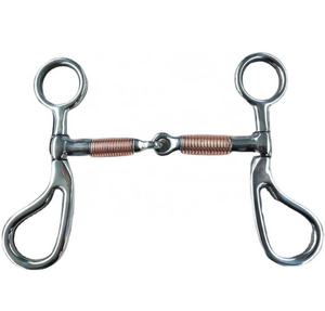 บิตม้าสแตนเลส อุปกรณ์ขี่ม้า บิตปากม้าสแตนเลสสำหรับขายออนไลน์ - Product Image 5