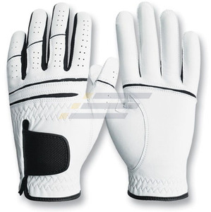 Custom OEM Breathable Hand <b>Grips</b> Golf <b>Gloves</b> Mens Cabretta Leather Flexible Fit Professional Training Competition Outdoor <b>Gloves</b> - Product Image 4