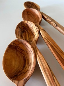 Cuillère à thé en bois de qualité supérieure, écologique, pour café, thé, sucre, outil de cuisine durable pour la cuisson - Product Image 6