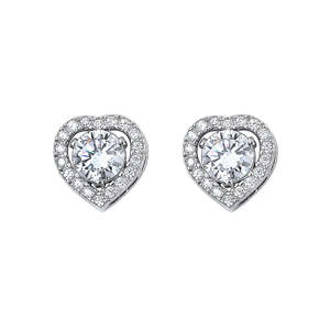 Radiant 925 Silver High Carbon Diamond Stud <b>Earrings</b> For Women Elegant Luxury Jewelry For Bridal Wedding Engagement Anniversary - Product Image 2