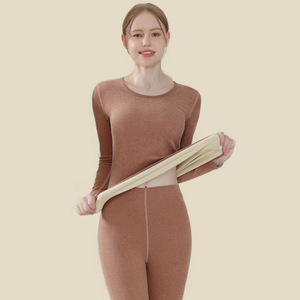 Ropa Interior Térmica Unisex de Invierno al por Mayor, Calzoncillos Largos para Hombre y Mujer, OEM, Spandex, Traje Casual para Parejas - Product Image 5