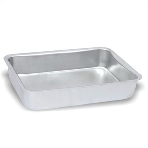 Bandeja Rectangular Portátil de Diseño Contemporáneo en Metal, Vajilla, Utensilio de Cocina - Product Image 2