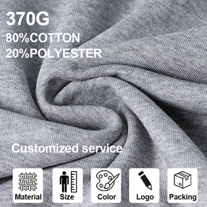 Sweat-shirt à capuche pour homme, couleur unie, coton, molleton français, décontracté, vêtements d'automne, coupe classique, manches longues, pull-over - Product Image 4