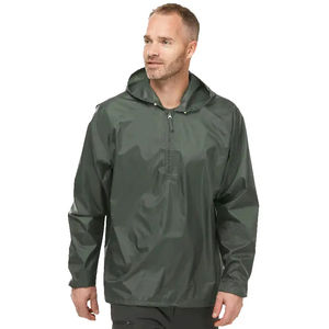 Veste softshell pour homme sur mesure, respirante, résistante à l'eau, en tissu polyester, avec col à capuche et poches zippées - Product Image 6