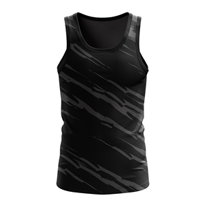 Wholesale Quick-Dry Running Tank Tops Custom Printed <b>Athletic</b> Sleeveless Shirts Spandex polyester Fabric - Product Image 1