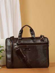 Bolso Moderno y Elegante para Portátil de Cuero Genuino con Puerto de Carga USB, Gran Capacidad, Ecológico, Portátil, para Viajes de Negocios y Uso Diario, India - Product Image 4