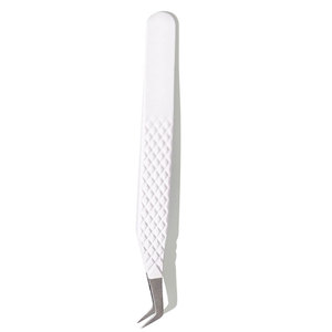 แหนบขนตาโค้งสำหรับต่อขนตาอุปกรณ์จับขนตาสเตนเลสที่มีความแม่นยำสูง - Product Image 6