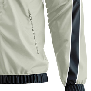 Mens Sporty Softshell <b>Jackets</b> Windproof Zipper Closure Color Blocking Polyester Shell Autumn Wear Regular Fit Stand Collar OEM - Product Image 3