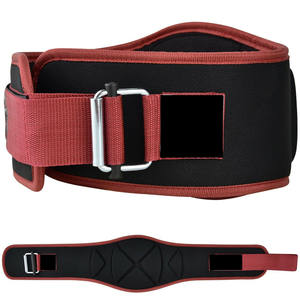 Ceintures de musculation en nylon orange et noir, robustes, pour l'entraînement physique, la gym, le soutien du tronc, équipement de sport professionnel - Product Image 1