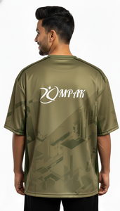 T-shirt de mode streetwear urbaine pour homme, coupe oversize, sublimation, décontracté, populaire - Product Image 5