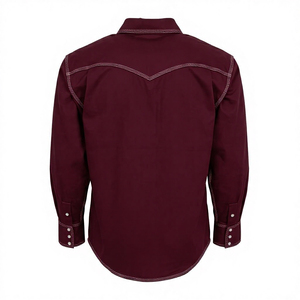 2026 Custom Cotton Safety Workwear <b>Shirts</b> Silk Screen Printed Seamless Fusing <b>Flame</b>-Retardant Rip-Stop Breathable Anti-static - Product Image 6