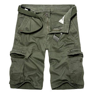 DISCOVER-IMPEX 2026 Shorts cargo pour hommes, multi-poches, tactiques, décontractés, en coton, pour l'extérieur, vente en gros - Product Image 2
