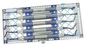 Kit de chirurgie dentaire 10 pièces, ensemble d'instruments dentaires en acier pour interventions chirurgicales buccales, extractions et implantations, comprend des sondes - Product Image 6