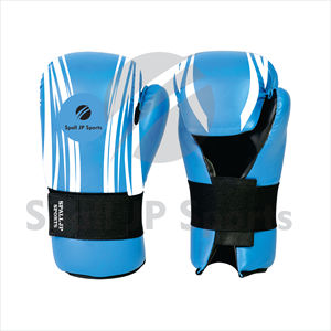 Gants de boxe unisexes de haute qualité, ultra-légers, semi-contact, en cuir véritable, personnalisés pour les arts martiaux, pour adultes, meilleurs gants de karaté - Product Image 3