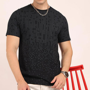 เสื้อยืดพอดีตัวสำหรับผู้ชายเสื้อยืดลำลองดูดซับความชื้นสำหรับวิ่งออกกำลังกายฝึกซ้อมและใช้ในชีวิตประจำวันเสื้อยืดคอกลมพอดีตัว - Product Image 3