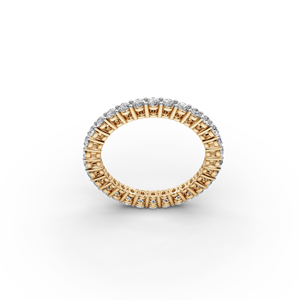 1.00 Ct Lab-Grown Diamond Eternity <b>Ring</b> Elegant and Luxurious Product Category Diamond <b>Rings</b> - Product Image 4