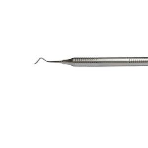 Curette dentaire postérieure à lame courbée et manche rond, instruments dentaires en gros Shuja Surgico - Product Image 5